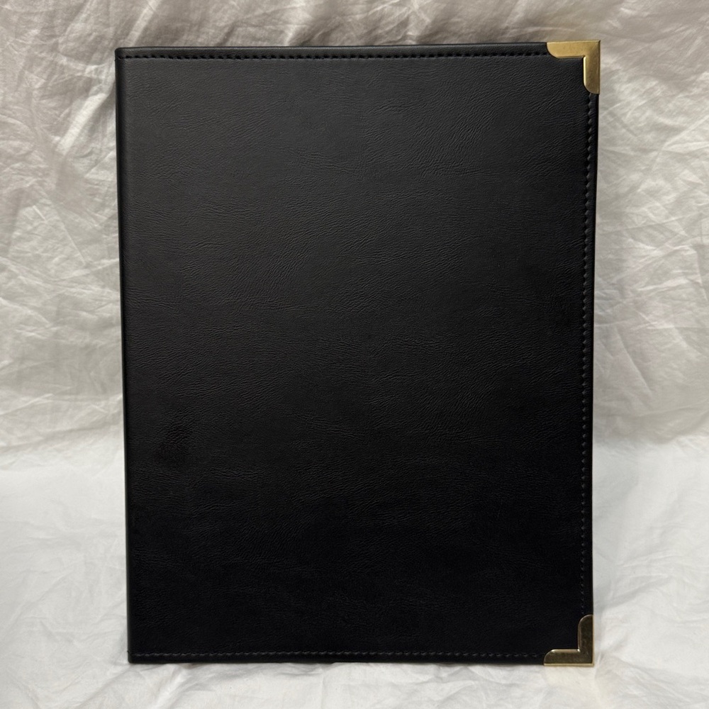 Samsill Classic Collection Business Portfolio - Black Document Organizer Folder - Picture 5 of 15